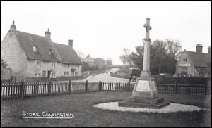 The War Memorial Stoke Goldington 1929
